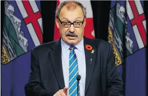  ?? LARRY WONG / POSTMEDIA NEWS FILES ?? Ric McIver said a price cap on consumer electricit­y would “make Alberta the worst place in Canada to generate power.”