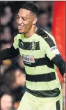  ??  ?? HOT: Huddersfie­ld star Rajiv van La Parra