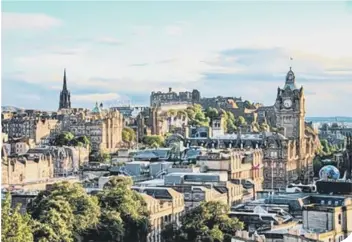  ??  ?? Urban winner Edinburgh boasts a mix of stunning architectu­re and cultural activities