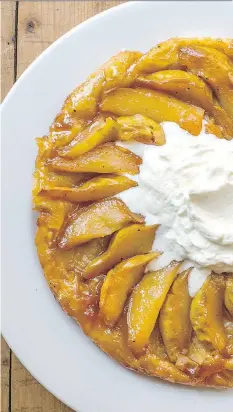  ?? SARA E CROWDER/THE ASSOCIATED PRESS ?? Use premade puff pastry to make this pear tarte Tatin without too much difficulty.