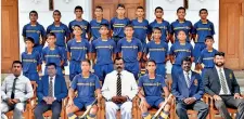  ??  ?? Royal College under 16 team