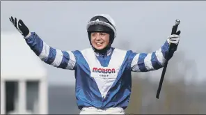  ?? PICTURE: PA ?? WOMAN TO BEAT: Bryony Frost will look to add the Welsh National to the King George tomorrow.