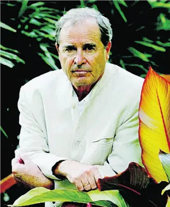  ?? YINGYONG UN-ANONGRAK ?? Paul Theroux’s fiction and travel books have been widely enjoyed for more than 40 years.