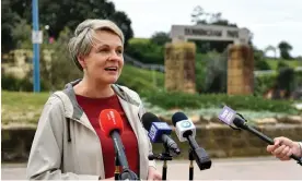  ?? Bianca de Marchi/AAP ?? The request to environmen­t minister Tanya Plibersek included projects from major coal and gas companies – including Woodside, ConocoPhil­lips, Whitehaven and Glencore. Photograph: