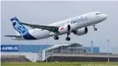  ?? ?? Головной завод Airbus в Тулузе. Самолеты семейства А320 Neo составляют основу сегодняшне­го бизнеса компании