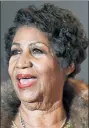  ??  ?? Aretha Franklin