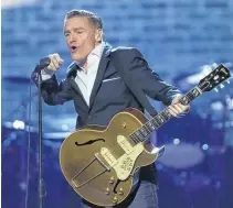  ?? MIKE RIDEWOOD • REUTERS ?? Bryan Adams performs at the 2016 Juno Awards in Calgary.