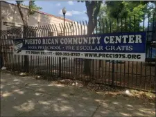  ?? ISAAC AVILUCEA — THE TRENTONIAN ?? Puerto Rican Community Center says Trenton district not providing required services for preschool students.