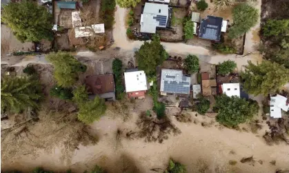  ?? Photograph: Josh Edelson/AFP/Getty Images ?? ‘The effects will be different in every place, but almost everywhere safe shelter will get scarcer and more expensive, loosening people’s grip on the stability that comes with a permanent home.’