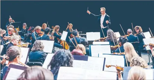  ?? (Courtesy Photo) ?? Music director Paul Haas says the first concert of SoNA’s 2023-24 season is just the beginning of “an incredible lineup of ‘the best pieces you’ve never heard’ this season, alongside more famous ‘warhorses.’”