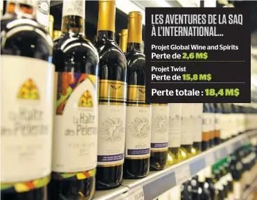  ??  ?? La plateforme de transactio­ns Global Wine and Spirits avait été lancée en l’an 2000. PHOTO D’ARCHIVES, STEVENS LEBLANC