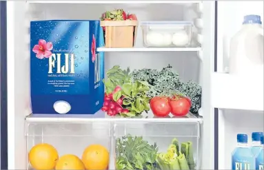  ?? Picture: SUPPLIED ?? For the first time, FIJI Water is introducin­g an alternativ­e to single-use bottles, by bringing in new 2.5 gallon packaging options for refrigerat­ors or counters as well as a five-gallon option designed to fit in a standard hot and cold water dispenser. Both options will use up to 76 per cent less plastic.