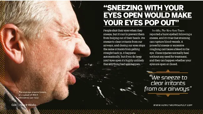 Can You Sneeze With Your Eyes Open Will You Hurt Yourself