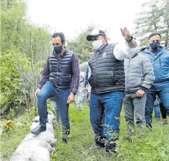  ?? / CORTESÍA: GOBIERNO DE HIDALGO ?? Anunció que habrá apoyos para campesinos, comercios y familias