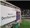  ?? ?? SCENE Derriford Hospital