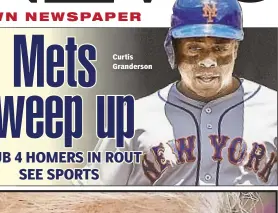  ??  ?? Curtis Granderson