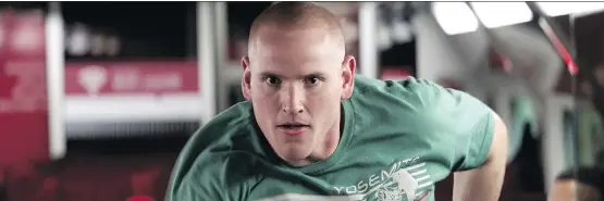  ?? WARNER BROS. ?? United States Air Force Staff Sgt. Spencer Stone portrays himself in Clint Eastwood’s recent thriller The 15:17 to Paris.