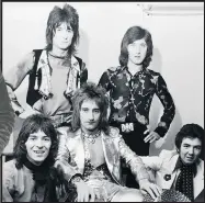  ??  ?? Below: Kenney, back right, with the renamed Faces after the group added Rod Stewart and Ronnie Wood to their line up in 1969