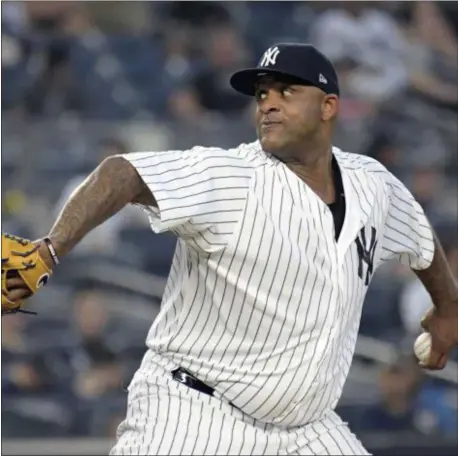 ?? BILL KOSTROUN — THE ASSOCIATED PRESS FILE ?? CC Sabathia put pen to paper on a one-year, $8 million deal for what he says will be his final season.