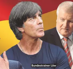  ??  ?? Bundestrai­ner Löw