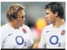  ??  ?? WAY BACK Jonny Wilkinson and Ben Youngs in 2010