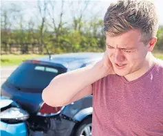  ??  ?? Thousands of whiplash claims are linked to organised fraud