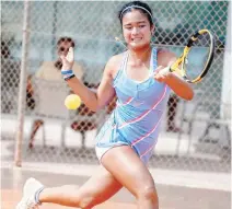  ?? RAFA NADAL ACADEMY/GLOBE ?? FILIPINO TENNIS STAR ALEX EALA entered the 2020 French Open Juniors’ Grand Slam Tournament as the number 2 seed. She was to play her first match late on Sunday.