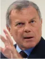  ??  ?? Denial: Martin Sorrell