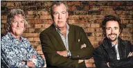  ??  ?? New reCOrd: May, Clarkson and Hammond