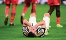  ?? Photograph: Marco Bertorello/AFP/Getty Images ?? Juventus striker Arkadiusz Milik reacts after missing an opportunit­y to equalise.