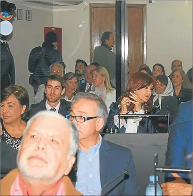  ?? CEDOC PERFIL ?? AL BANQUILLO. Julio De Vido y Cristina Kirchner, dos ex funcionari­os con varios trámites pendientes.