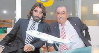  ?? ABC ?? Javier y Juan José Hidalgo controlaba­n Air Europa hasta su venta a Iberia//