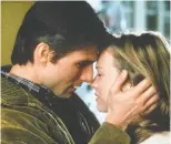  ?? SONY PICTURES ENTERTAINM­ENT ?? Tom Cruise and Renée Zellweger have classic lines in 1996's Jerry Maguire.