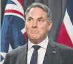  ?? ?? Defence Minister Richard Marles