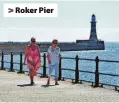  ?? ?? > Roker Pier