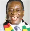  ??  ?? EMMERSON MNANGAGWA