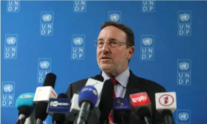  ?? Photograph: Ali Khara/Reuters ?? Achim Steiner, the UN’s global developmen­t chief, sad rich countries must ‘inject targeted liquidity into countries to be able to invest in energy transition­s’.