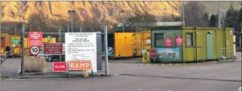  ?? Photograph: Iain Ferguson, alba.photos ?? Lochaber has two Household Waste Recycling Centres, Fort William, pictured, and another in Kilchoan.