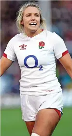  ?? ?? Zoe Aldcroft was named World Rugby’s player of the year for 2021