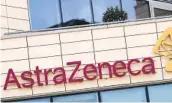  ?? ALASTAIR GRANT AP ?? AstraZenec­a became the third company this month to report promising results on a coronaviru­s vaccine.