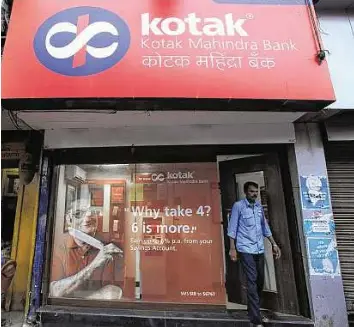 Kotak Mahindra S Expansion Cuts Bank Margins Pressreader