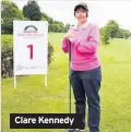  ??  ?? Clare Kennedy