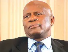  ??  ?? Minister Patrick Chinamasa