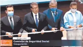  ?? SESIóN INAUGURAL DE LA SEMANA DE SEGURIDAD SOCIAL EN EL SENADO. FOTO: ESPECIAL ??