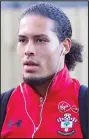  ??  ?? Virgil van Dijk been linked with £65m Chelsea move