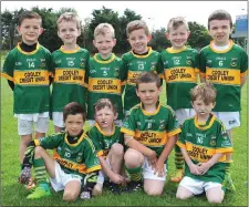  ??  ?? Cooley Kickhams U-7s.