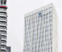  ?? Ángel García / Bloomberg ?? Edificio de oficinas de Telefónica en Barcelona.