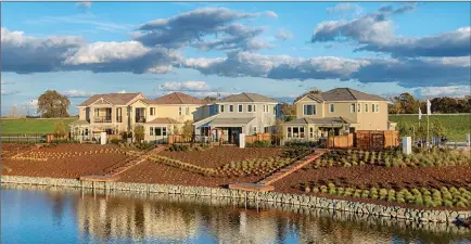  ??  ?? Explore 360 Lakeside, just one of the communitie­s by Kiper Homes offering water-oriented living. Priced from the $400,000 range, this River Islands community in Lathrop presents an exceptiona­l value and a relaxing lifestyle.