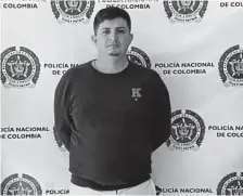  ??  ?? Jhonny Mera, alias “Chumado”, fue capturado en Colombia.