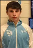  ?? BRIAN RIPPEY — MEDIANEWS GROUP ?? Daniel Boone’s Stephen Spitko, who is wrestling after missing two out of the last three seasons while battling cancer: “I’ve been around wrestling my whole life. I love wrestling so it’s great being back.”